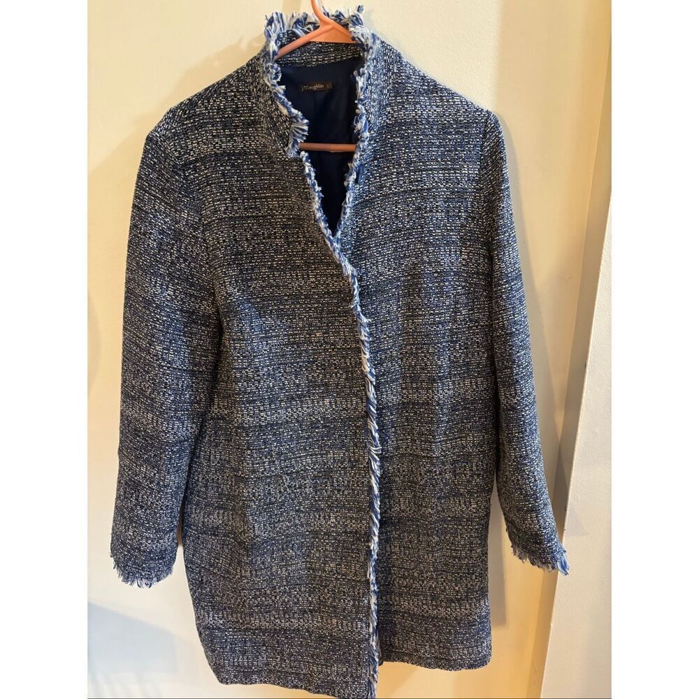 J. McLaughlin Tweed Trench Coat